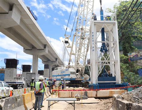 Trevi piles in to the new Rapid Transit MRT Line 7 in .